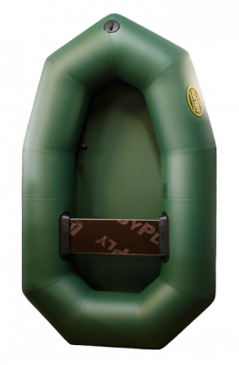 Гребная лодка для охоты Гелиос 19 (зеленый)